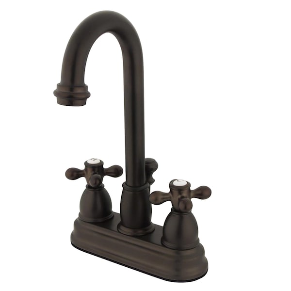 4" Centerset Bathroom Faucet, Oil Rubbed Bronze